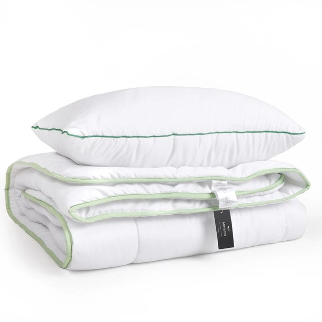 Набір MirSon №9605 Eco Line Ковдра всесезонна Полуторна 140х205 Eco-Soft + Подушка 50х70 від Rozetka на платформі USKIDKA Акція на Набір MirSon №9605 Eco Line Ковдра всесезонна Полуторна 140х205 Eco-Soft + Подушка 50х70 від Rozetka