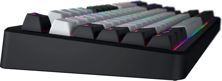 Клавіатура бездротова Hator Rockfall 3 Mecha TKL Orange Wireless/Bluetooth/USB US layout Black (8721249230028) - зображення 5