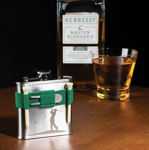 Piersiowka Kikkerland Golf Flask (0612615113534) - obraz 3