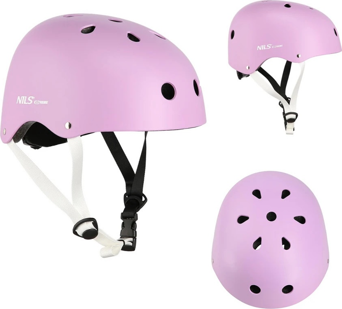 Kask Nils Extreme MTW001 S 52 - 56 cm Fioletowy (5907695521252) - obraz 8