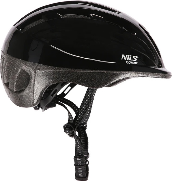 Kask Nils Extreme MTV62J M 52 - 56 cm Czarny (5907695534115) - obraz 3