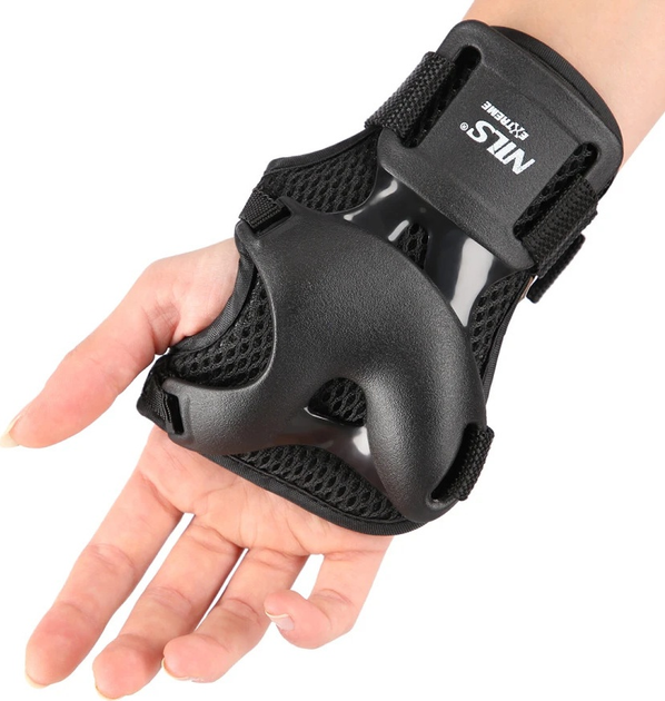 Zestaw ochraniaczy Nils Extreme H8334 rozmiar S Czarny (5907695515657) - obraz 10