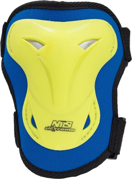 Набір захисту Nils Extreme H716 розмір S Темно-синій і салатовий (5907695515657) - зображення 3