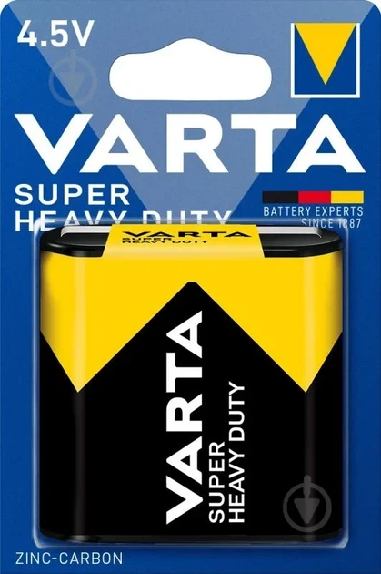 Батарейка VARTA Superlife 3R12 (квадратна) - зображення 2