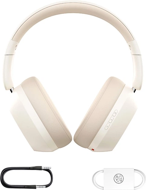 Słuchawki Baseus Bass 35 Max Stellar White (A00070800221-00) - obraz 6