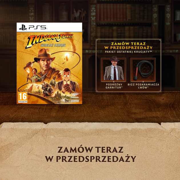 Gra PS5 Indiana Jones i Wielki Krąg Edycja Standardowa (Blu-ray płyta) (0196388560677) - obraz 3