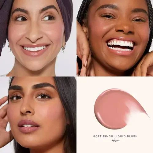 Жидкие румяна Rare Beauty MINI Soft Pinch Dewy Liquid Blush - Hope (3.2 мл) - Фото 3 Жидкие румяна Rare Beauty MINI Soft Pinch Dewy Liquid Blush - Hope (3.2 мл) - изображение 3