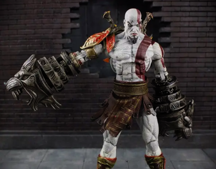 Фигурка Кратос Бог войны 18 см В фирменной коробке God of War Kratos NECА - Фото 3 Фигурка Кратос Бог войны 18 см В фирменной коробке God of War Kratos NECА - изображение 3