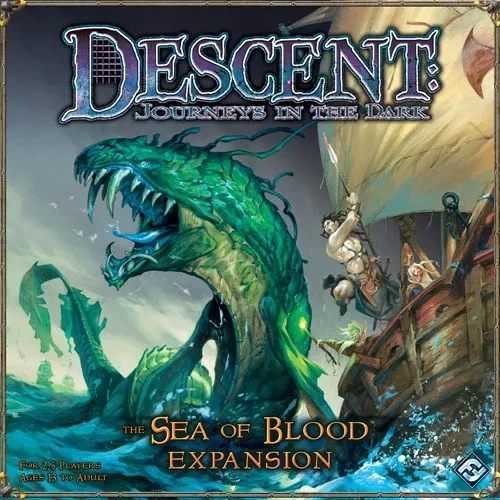 Настільна гра Fantasy Flight Games Descent. Sea of Blood Expansion (9781589946644) - Фото 1 Настільна гра Fantasy Flight Games Descent. Sea of Blood Expansion (9781589946644) - зображення 1