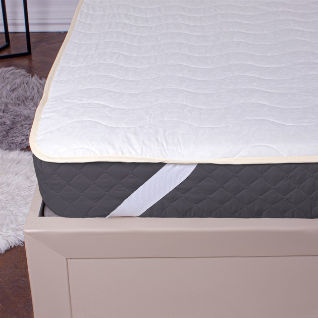 Наматрацник MirSon Eco Light №1717 Wool Звичайний на резинці по кутах 180x190 см від Rozetka на платформі USKIDKA Акція на Наматрацник MirSon Eco Light №1717 Wool Звичайний на резинці по кутах 180x190 см від Rozetka