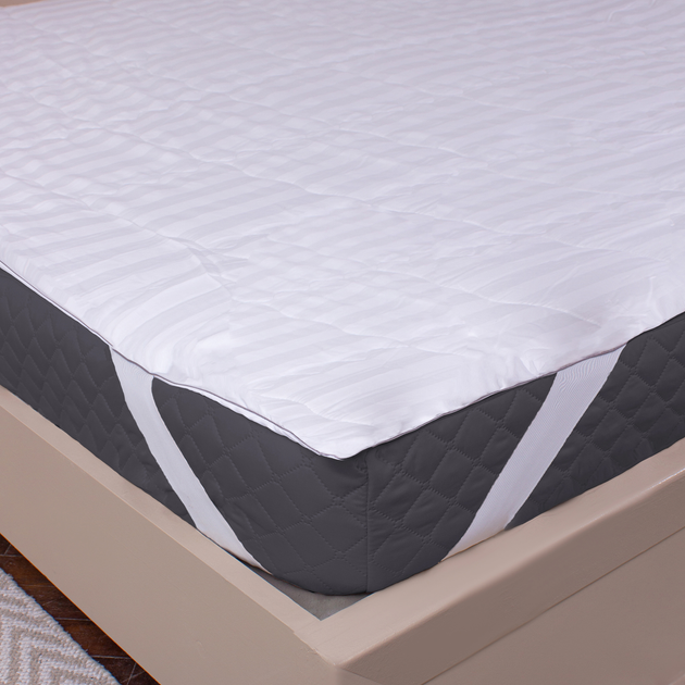 Наматрацник MirSon Royal Pearl шовковий 536 100x200 см від Rozetka на платформі USKIDKA Акція на Наматрацник MirSon Royal Pearl шовковий 536 100x200 см від Rozetka