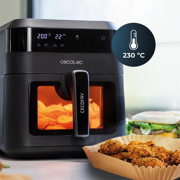 Zestaw papierowych foremek do frytkownicy Cecotec Cecofry 16-20x4.5 cm 150 szt (8435484032704) - obraz 5
