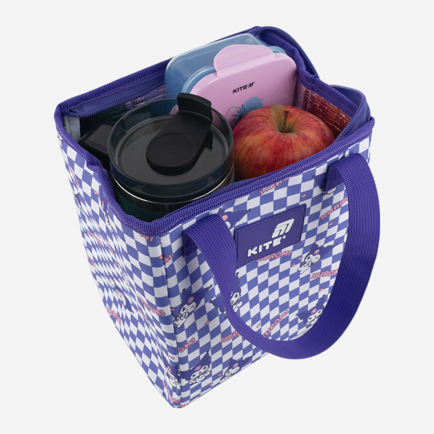Сумка для ланчу Kite Kuromi HK25-2707 Фіолетова з білим (4063276190765) - зображення 4