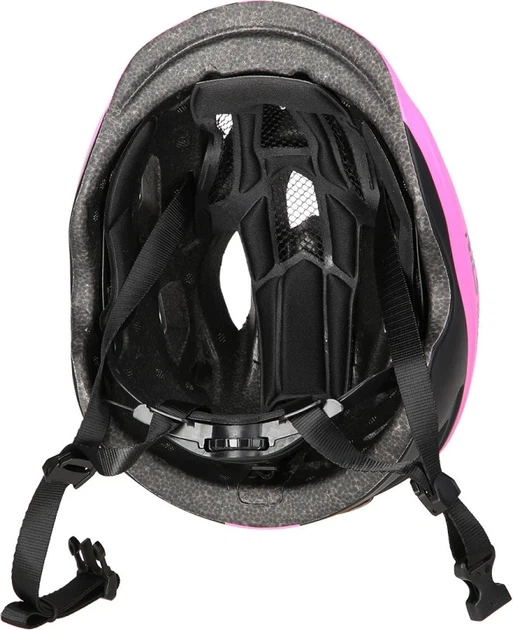 Kask Nils Extreme MTW001-1 L 58 - 61 cm Czarno-różowy (5907695595833) - obraz 4