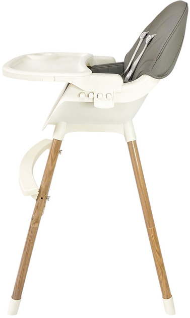 Стільчик для годування EcoToys 2 в 1 сірий (HA-004 GRAY) - зображення 4