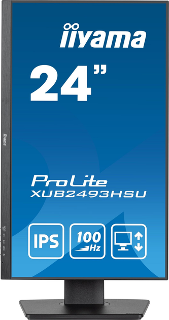Monitor 23.8" iiyama ProLite XUB2493HSU-B7 - obraz 4