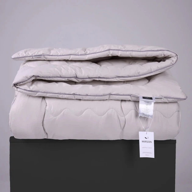 Одеяло MirSon бамбуковое Дэми №1024 Silver Cloud 172x205 см (2200010354096) - изображение 12
