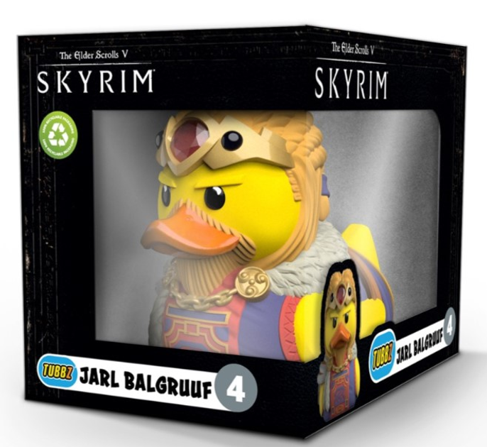 Kolekcjonerska figurka kaczuszka Numskull Tubbz Boxed Edition The Elder Scrolls V: Jarl Balgruuf 4 (5056280456865) - obraz 6