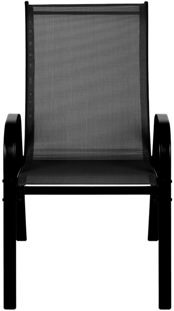 Zestaw krzeseł ogrodowych ModernHome by Multistore SC-092KD Black 2 szt (5905817001064) - obraz 5