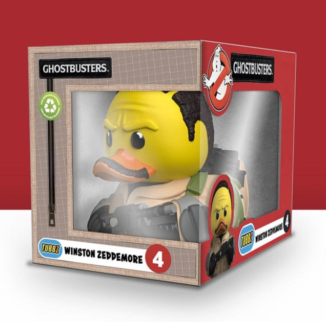 Kolekcjonerska figurka kaczuszka Numskull Tubbz Boxed Edition Ghostbusters: Winston Zeddemore 4 (5056280457497) - obraz 7
