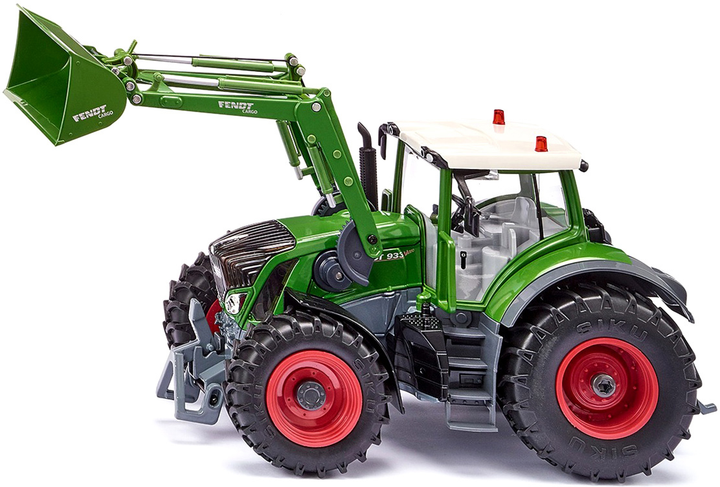 Traktor zdalnie sterowany Siku Control32 Fendt 933 Vario z ładowaczem czołowym i modułem Bluetooth Zielony 1:32 6796 (4006874067961) - obraz 8