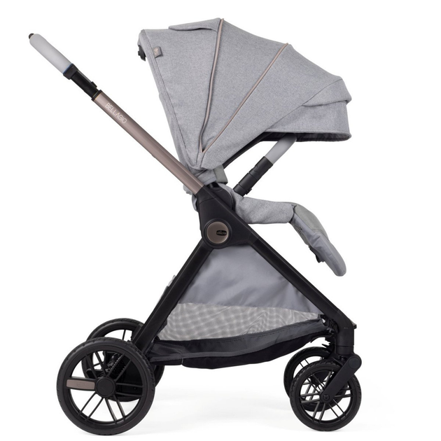 Коляска Chicco Bellagio 2 в 1, светло-серая - изображение 7