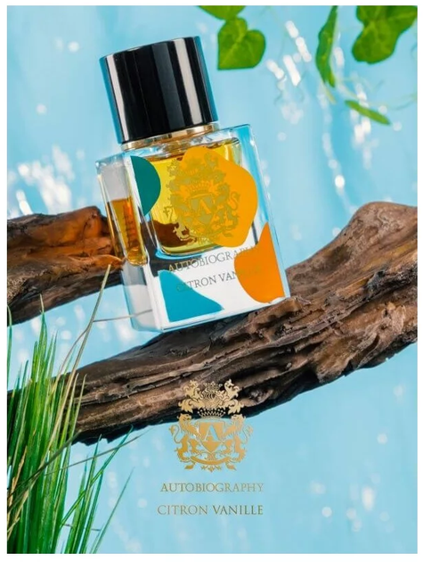 Woda perfumowana męska Paris Corner Autobiography Citron Vanille 65 ml (6297665736748) - obraz 3