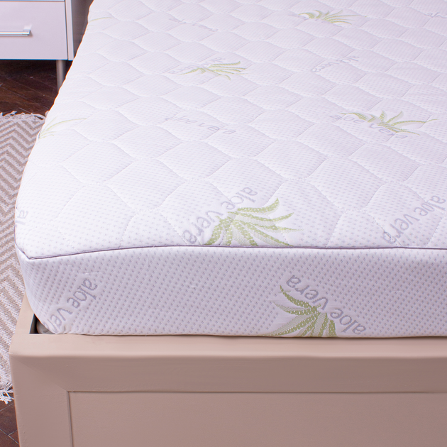 Наматрацник MirSon №1013 Alberto Wool Aloe Vera 200х200 см від Rozetka на платформі USKIDKA Акція на Наматрацник MirSon №1013 Alberto Wool Aloe Vera 200х200 см від Rozetka