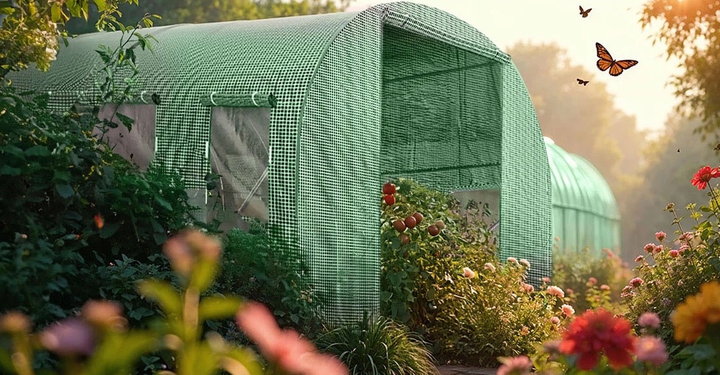 Tunel ogrodowy Plonos 2 x 4.5 m (4915-B) - obraz 9