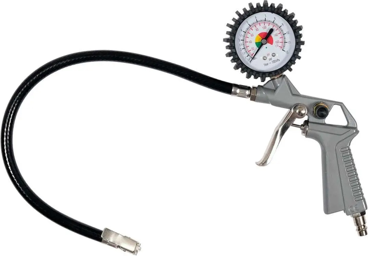 Akumulatorowy kompresor YATO 36 V (2x 18 V) 800 W do 8 Bar 98 l/min zbiornik 6 l bez akumulatora (YT-23242)   - obraz 6