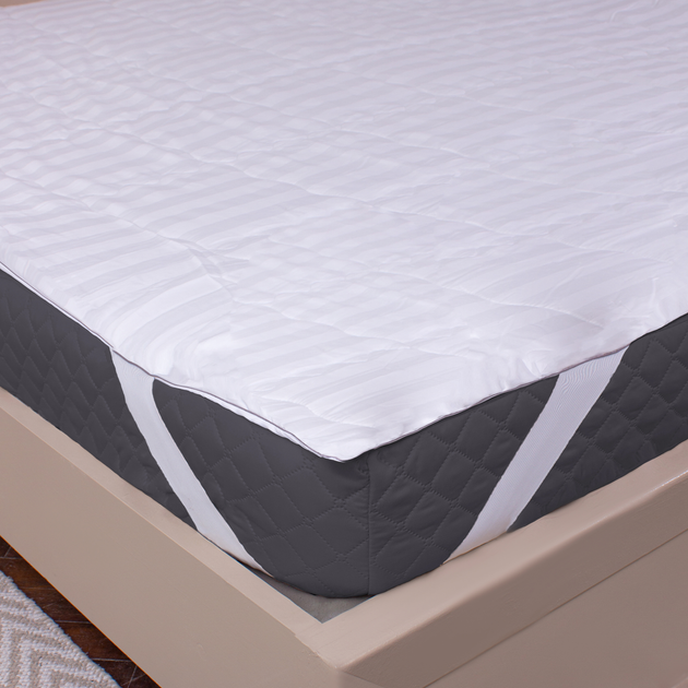 Наматрацник MirSon Royal Cotton 424 200x200 см від Rozetka на платформі USKIDKA Акція на Наматрацник MirSon Royal Cotton 424 200x200 см від Rozetka