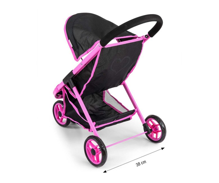 Коляска Milly Mally для ляльок Susie Prestige Black (5901761128789) - зображення 4