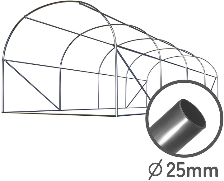 Tunel ogrodowy Plonos 3 x 4.5 m (4917-B) - obraz 3