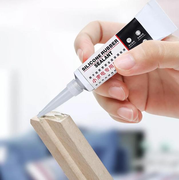 Силіконовий герметик Silicone Rubber Sealant 50 мл, прозорий - изображение 5