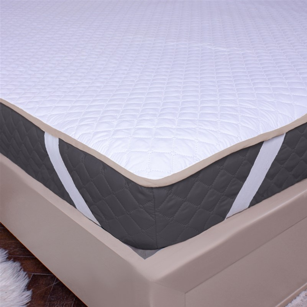 Наматрацник MirSon №5009 Exclusive Line Antiallergic Aloe Vera звичайний з гумкою по кутах 180x200 см від Rozetka на платформі USKIDKA Акція на Наматрацник MirSon №5009 Exclusive Line Antiallergic Aloe Vera звичайний з гумкою по кутах 180x200 см від Rozetka