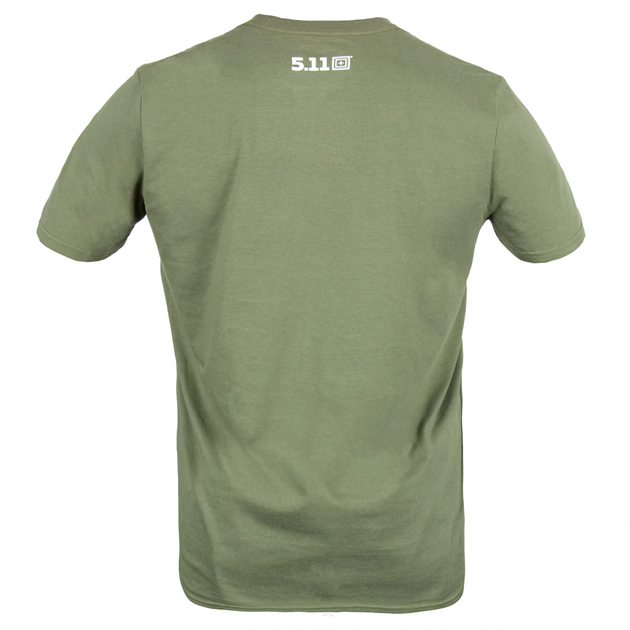 Футболка 5.11 Tactical Shield Ukraine Лімітована Серія Military Green S - Фото 2 Футболка 5.11 Tactical Shield Ukraine Лімітована Серія Military Green S - зображення 2