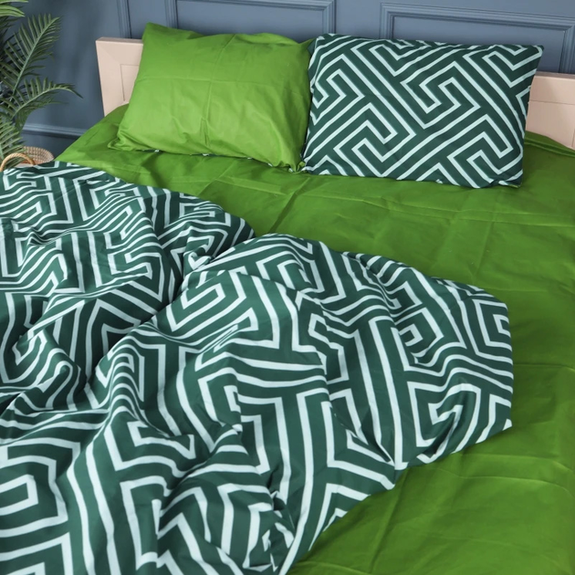 Підковдра MirSon Бязь 17-0632 Diamond Emerald 143х210 см від Rozetka на платформі USKIDKA Акція на Підковдра MirSon Бязь 17-0632 Diamond Emerald 143х210 см від Rozetka