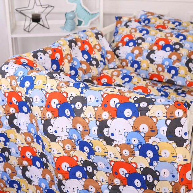 Підковдра MirSon полуторна євро 160x220 см Kids Time 20-0032 Colored bears бязь від Rozetka на платформі USKIDKA Акція на Підковдра MirSon полуторна євро 160x220 см Kids Time 20-0032 Colored bears бязь від Rozetka