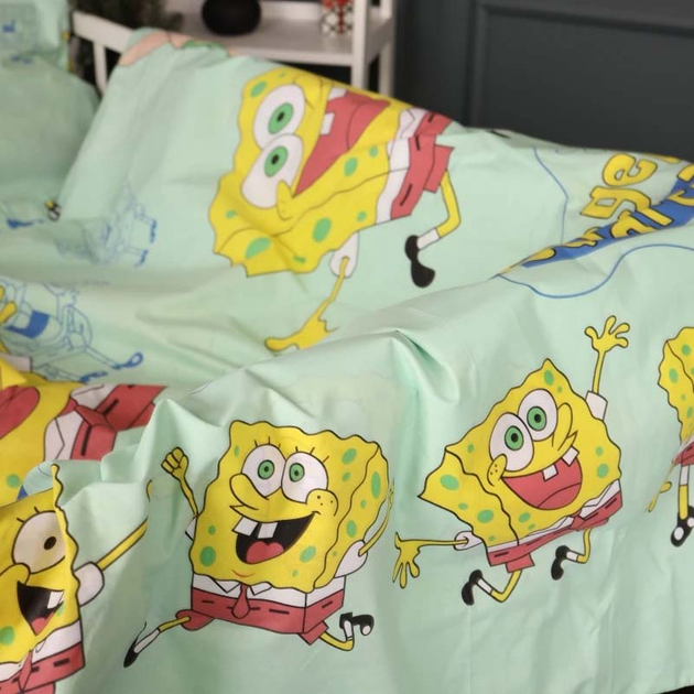 Підковдра MirSon Бязь Kids Time 17-0688 Спанч Боб і Патрік 160х220 см від Rozetka на платформі USKIDKA Акція на Підковдра MirSon Бязь Kids Time 17-0688 Спанч Боб і Патрік 160х220 см від Rozetka