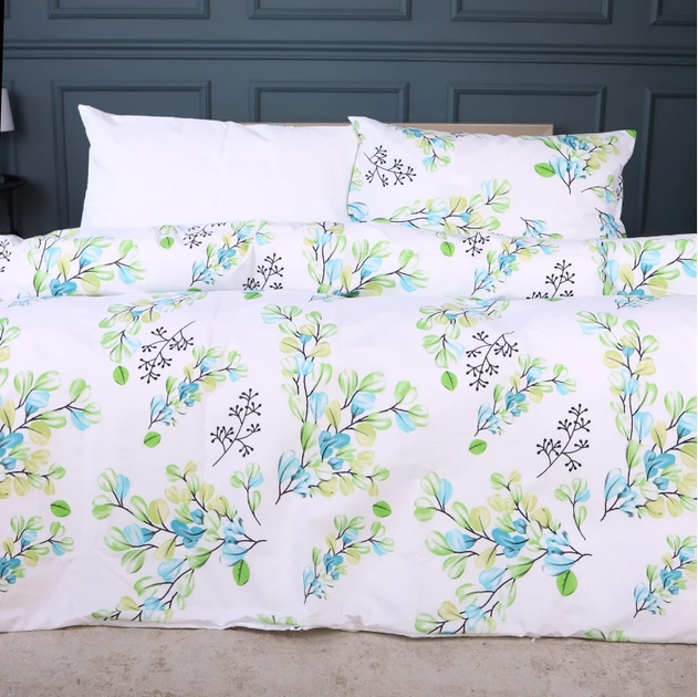 Підковдра MirSon полуторна євро 160x220 см 17-0707 Spring Branches Ranforce Elite від Rozetka на платформі USKIDKA Акція на Підковдра MirSon полуторна євро 160x220 см 17-0707 Spring Branches Ranforce Elite від Rozetka