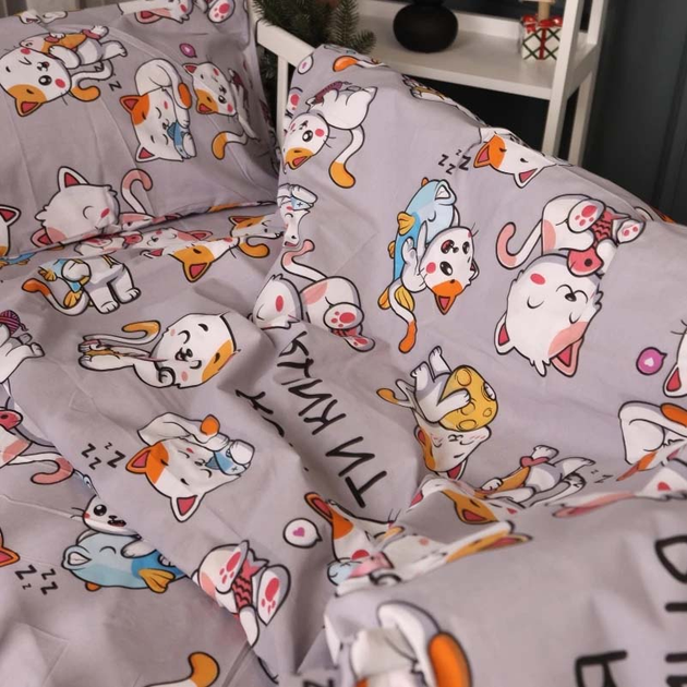 Підковдра MirSon Бязь 17-0690 Моя ти киця 175х210 см від Rozetka на платформі USKIDKA Акція на Підковдра MirSon Бязь 17-0690 Моя ти киця 175х210 см від Rozetka