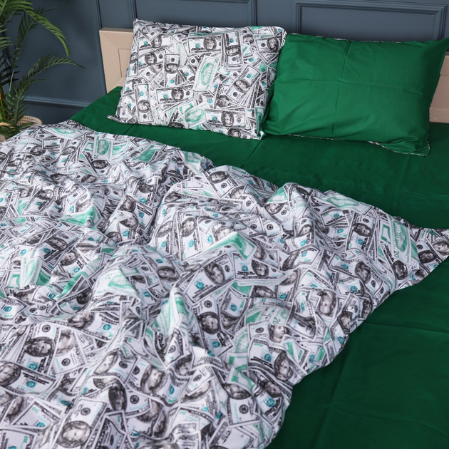 Підковдра MirSon 17-0589 Dollars бязь 200х220 см від Rozetka на платформі USKIDKA Акція на Підковдра MirSon 17-0589 Dollars бязь 200х220 см від Rozetka