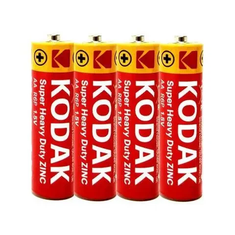 Батарейка KODAK R6 AA EXTRA HEAVY DUTY 4shrink - Фото 1 Батарейка KODAK R6 AA EXTRA HEAVY DUTY 4shrink - зображення 1