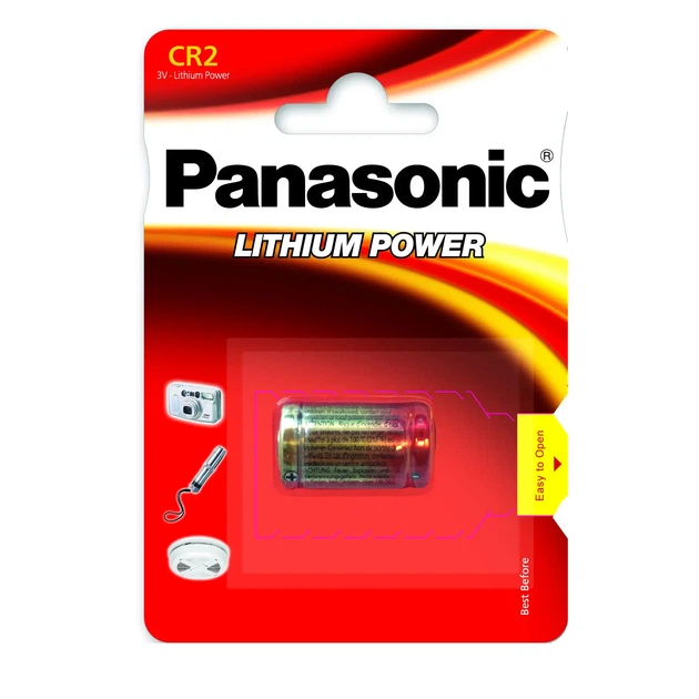 Батарейка PANASONIC CR2 Lithium 1BL - Фото 1 Батарейка PANASONIC CR2 Lithium 1BL - изображение 1
