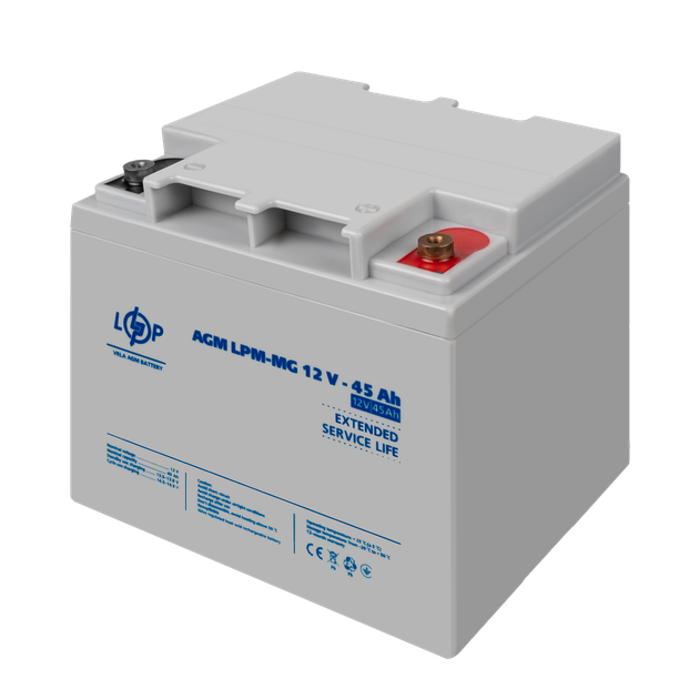 Акумулятор мультигелевий LogicPower LPM-MG 12V - 45 Ah - зображення 3