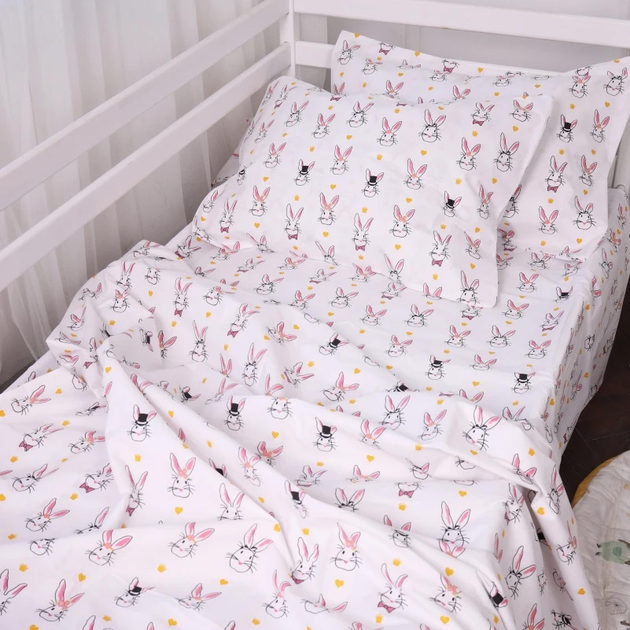 Підковдра MirSon Бязь 17-0529 Bunnies white 220 x 240 см від Rozetka на платформі USKIDKA Акція на Підковдра MirSon Бязь 17-0529 Bunnies white 220 x 240 см від Rozetka
