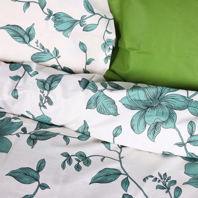 Підковдра MirSon Ranforce Elite 17-0719 Foliage on White 200х220 см від Rozetka на платформі USKIDKA Акція на Підковдра MirSon Ranforce Elite 17-0719 Foliage on White 200х220 см від Rozetka