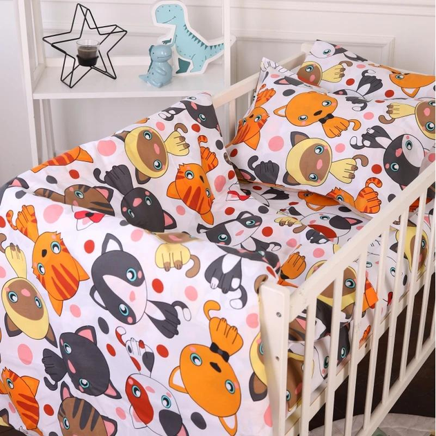 Підковдра MirSon Бязь 20-0035 Colored Kittens 220х240 см від Rozetka на платформі USKIDKA Акція на Підковдра MirSon Бязь 20-0035 Colored Kittens 220х240 см від Rozetka