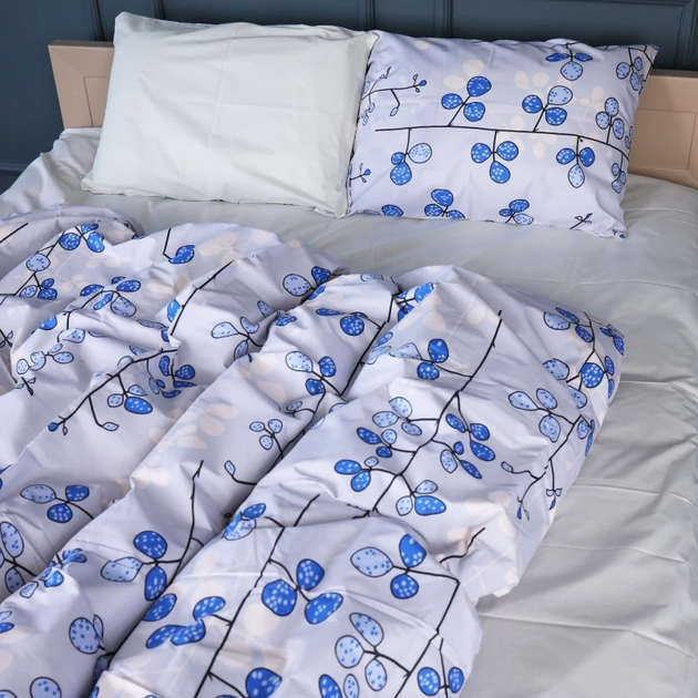 Підковдра MirSon Бязь 17-0749 Grey Garden 220х240 см від Rozetka на платформі USKIDKA Акція на Підковдра MirSon Бязь 17-0749 Grey Garden 220х240 см від Rozetka