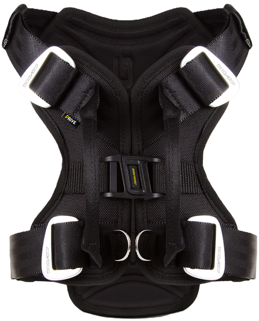 Шлея для собак EzyDog Drive Harness S 28-64 см Black (9346036003341) - зображення 3